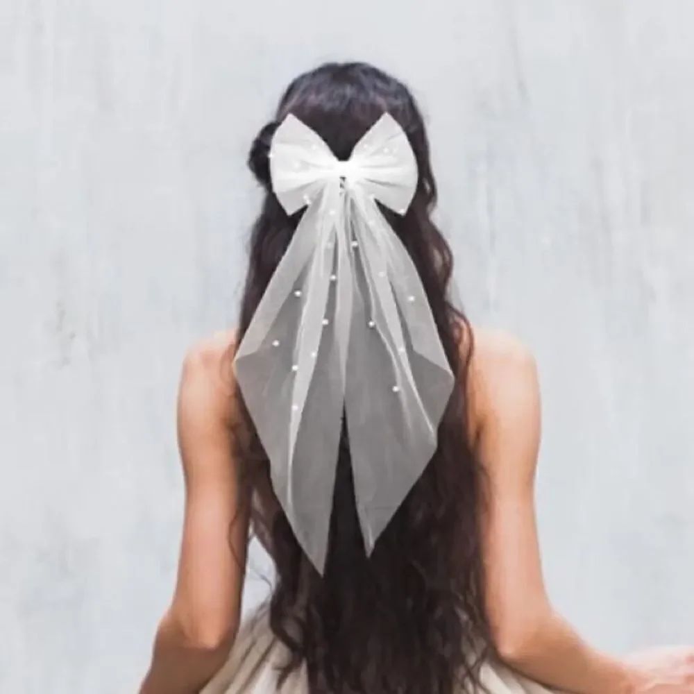 Bridal Pearl Bow